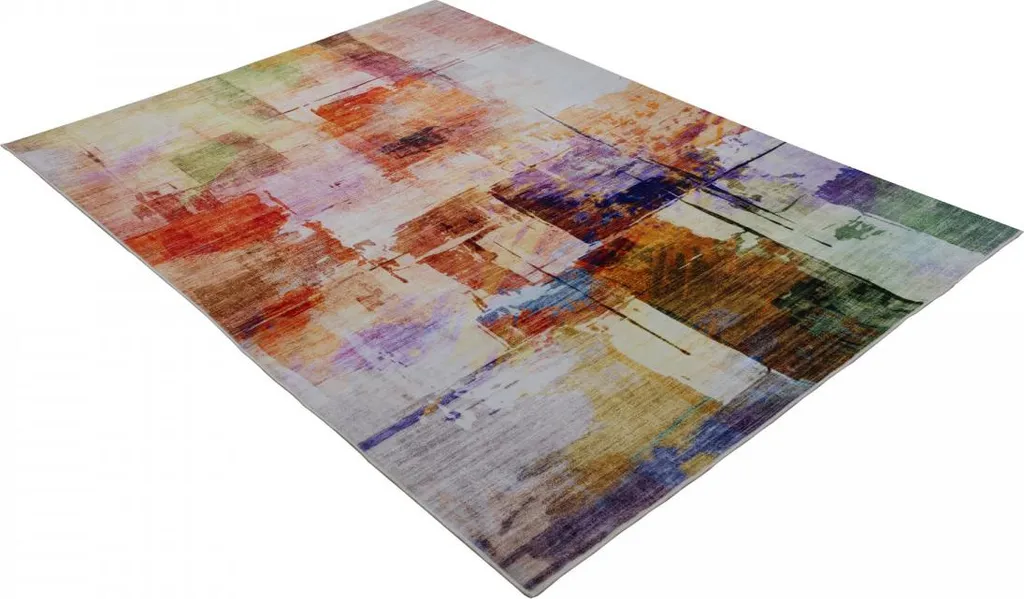 Tapis Graphique Avantgarde 109 Multi - Texture Douce et Couleurs Vives