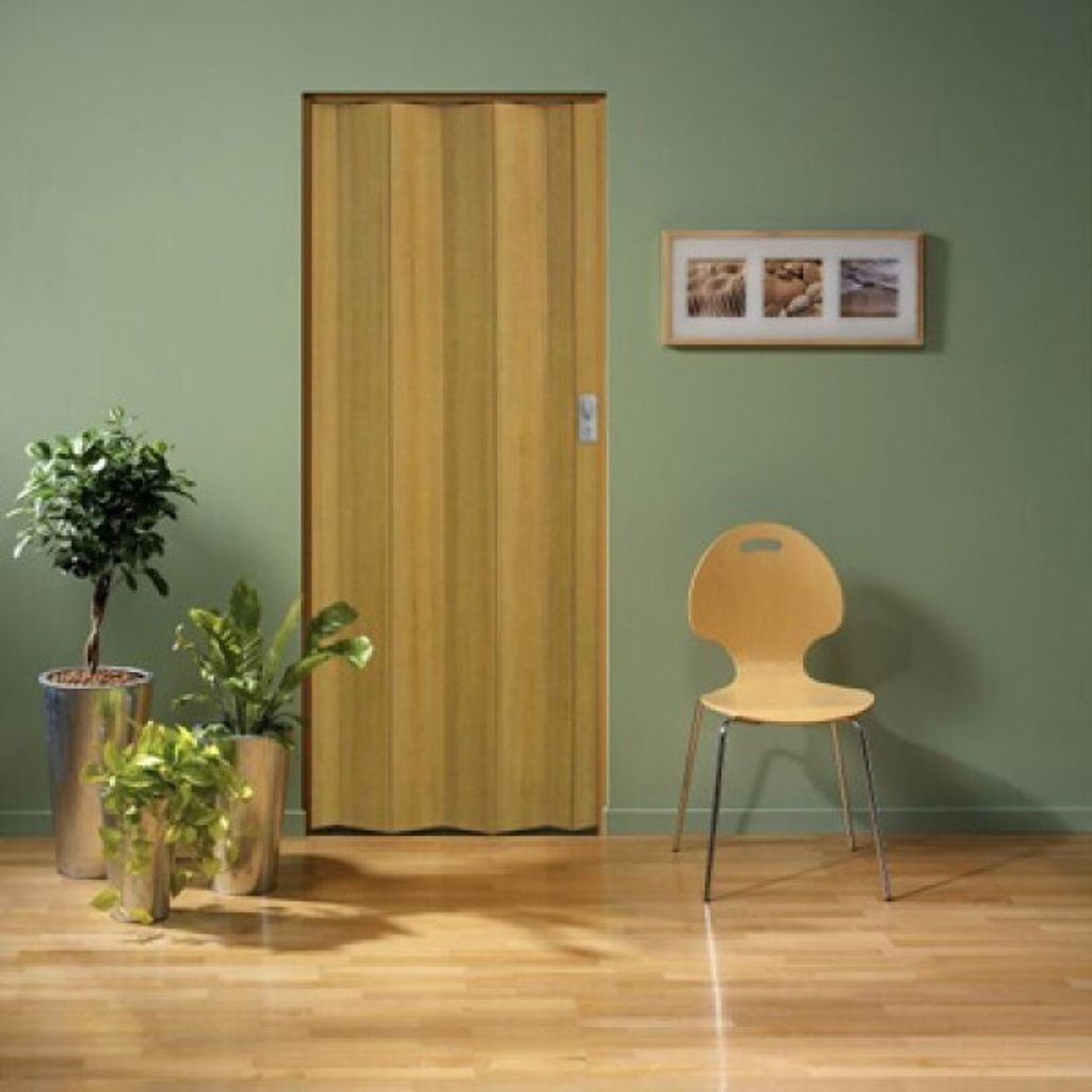 Grosfillex Falttür Spacy Altholzeffekt 84x205cm