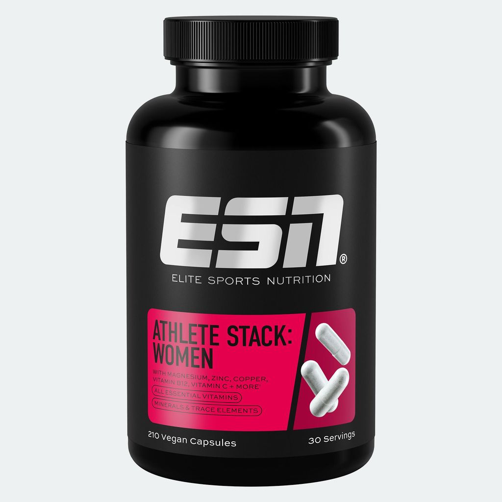 ESN Athlete Stack: Women (210 capsules) Productafbeelding 