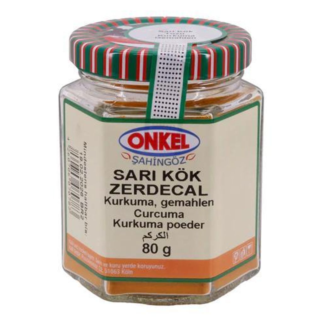 Gemahlen Curcuma 80 gr orginal