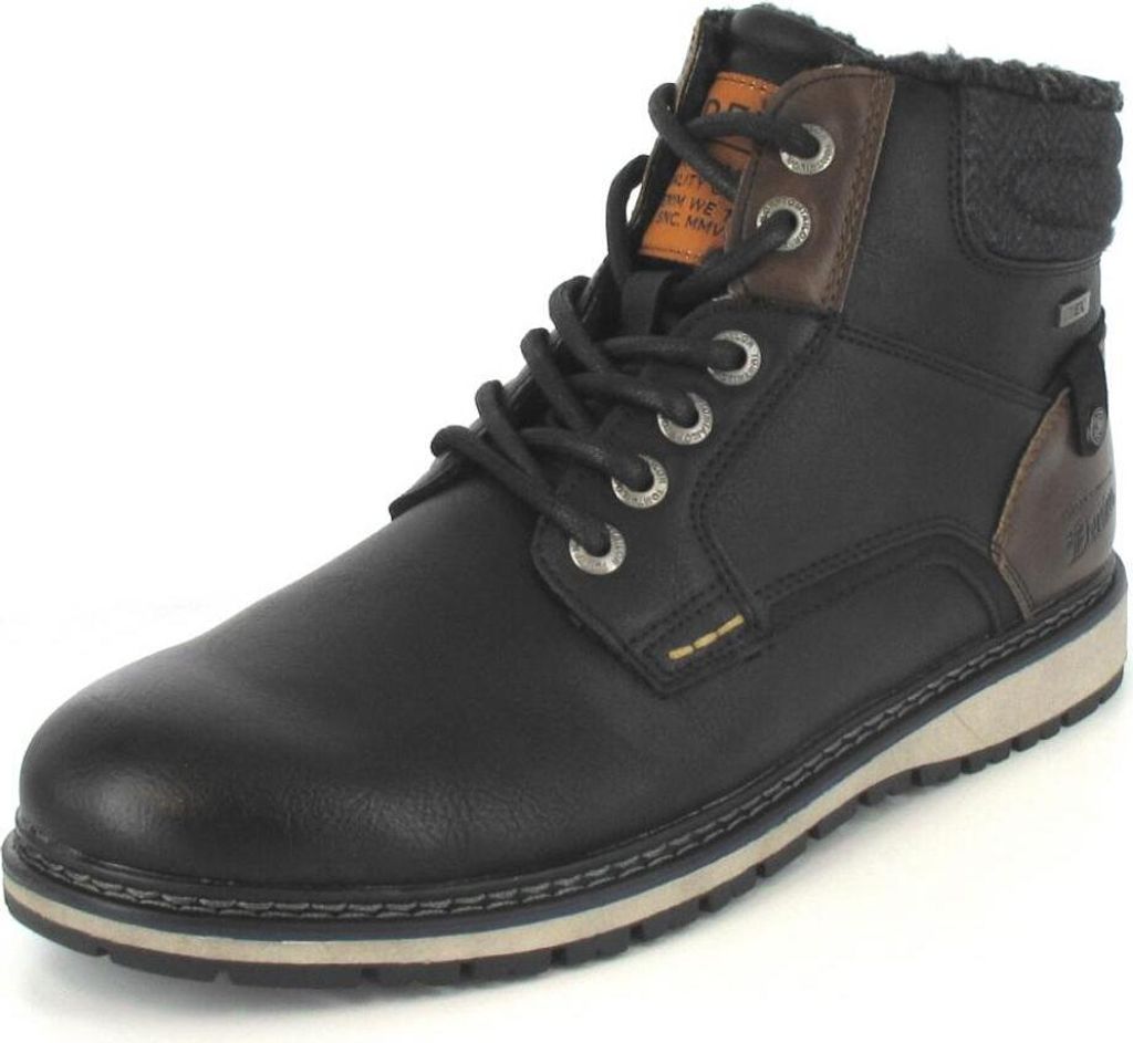 Tom Tailor Schnürstiefel Schwarz Produktbild 55