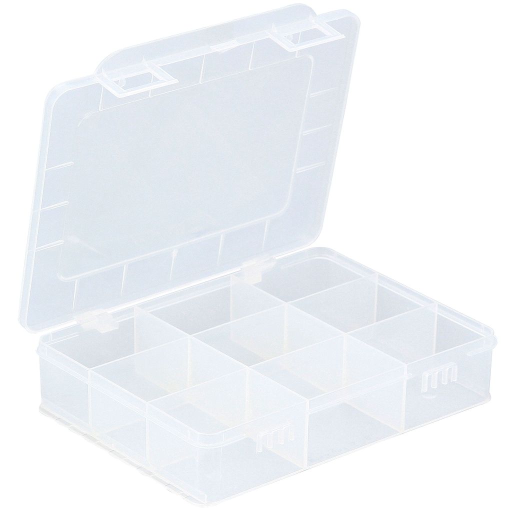 Sortimentskasten EuroPlus Basic 18/9, transp., B/T/H: Produktbild 