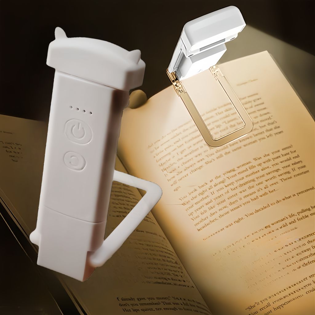 LED tragbare Leslicht, ABS -Material,einstellbare Farbtemperatur Helligkeit,faltbar und fest, Nachtlicht geeignet für Kinder,Schlafzimmerschmuckst...