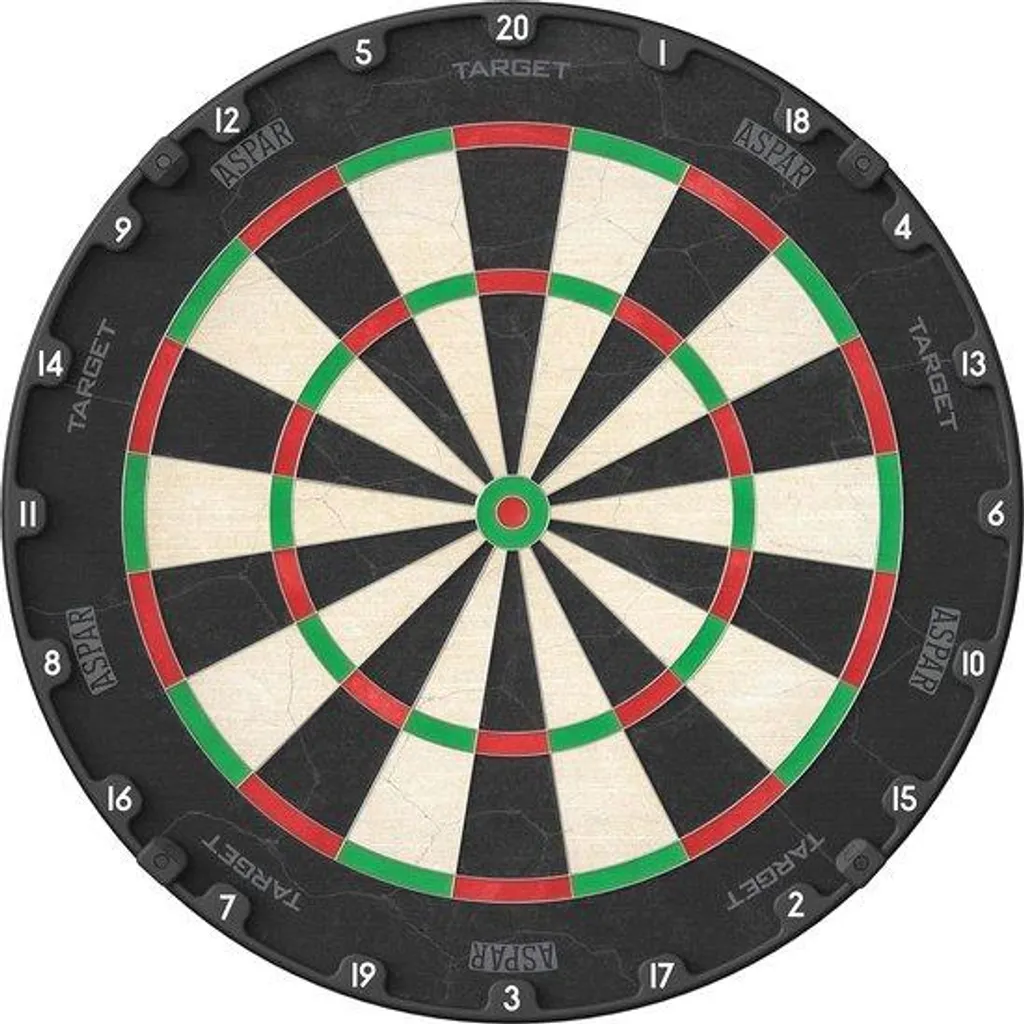 Cible de fléchettes professionnelle en sisal pour salle de jeux et bar