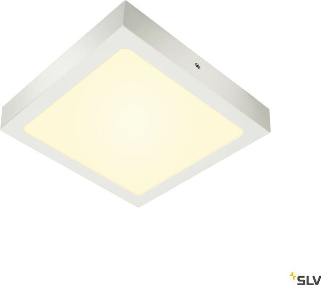 SLV Senser 24 LED lampada da soffitto 3000K Bianco angolare Immagine del prodotto 