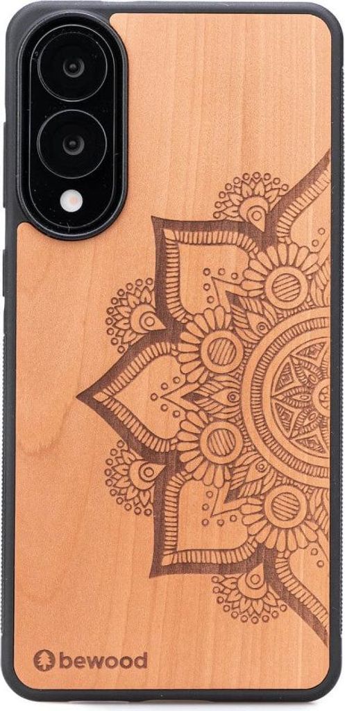 Bewood Holzhülle für Samsung Galaxy S25 Edge MANDALA APFELBAUM