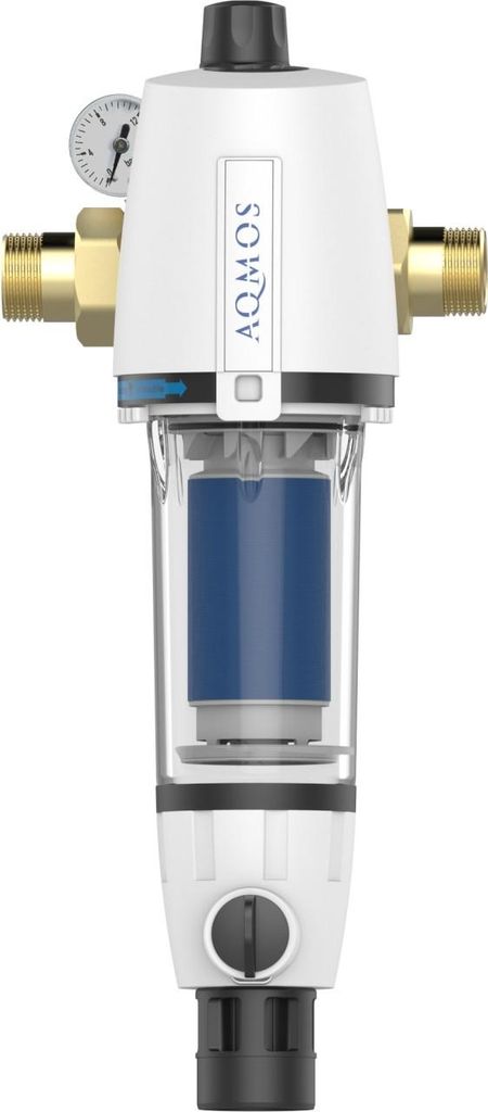 Aqmos Rückspülfilter mit Druckminderer und Manometer 25,4 Produktbild 
