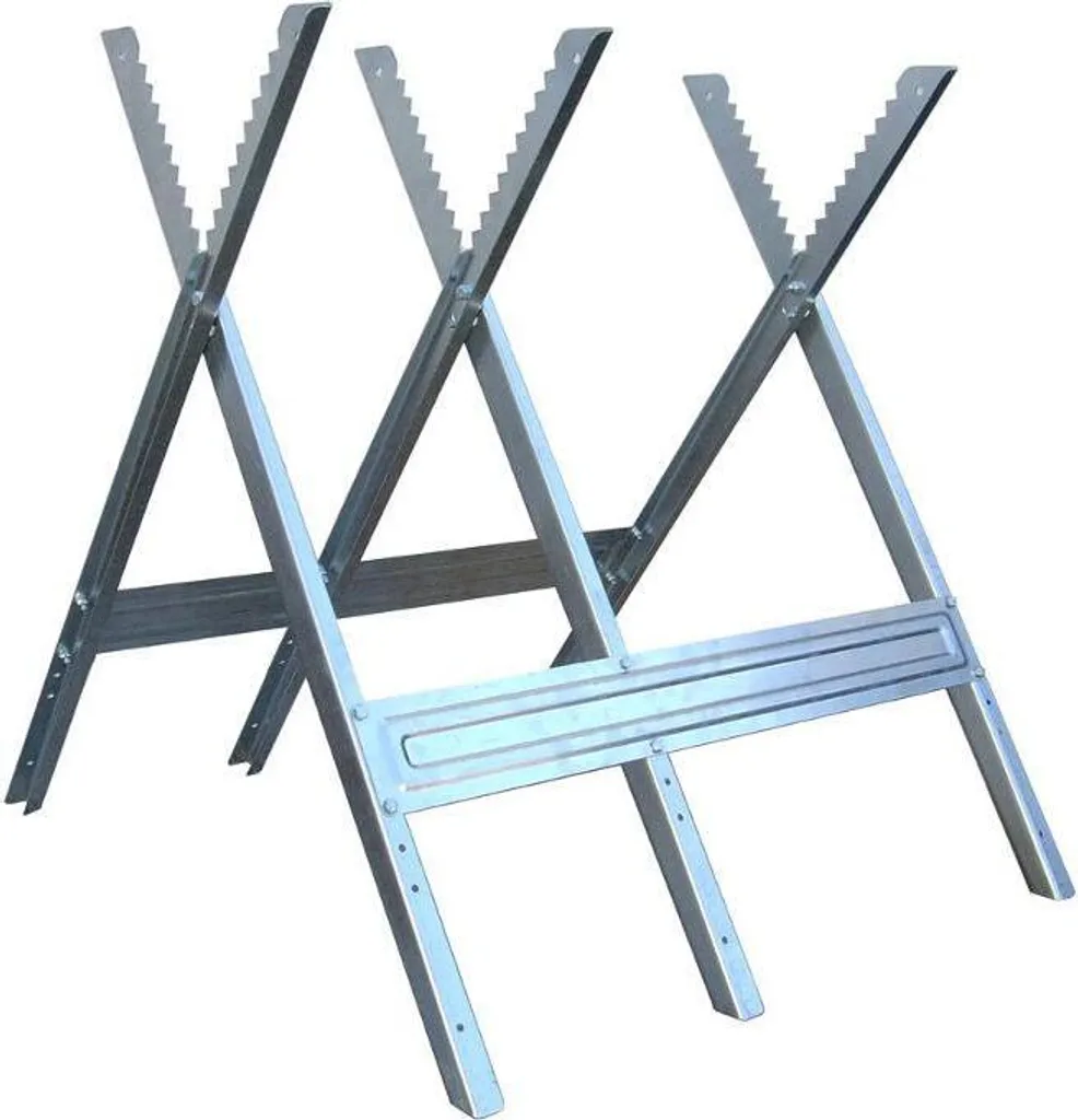 Tréteau de sciage pour bois de chauffage pratique pour votre jardinage