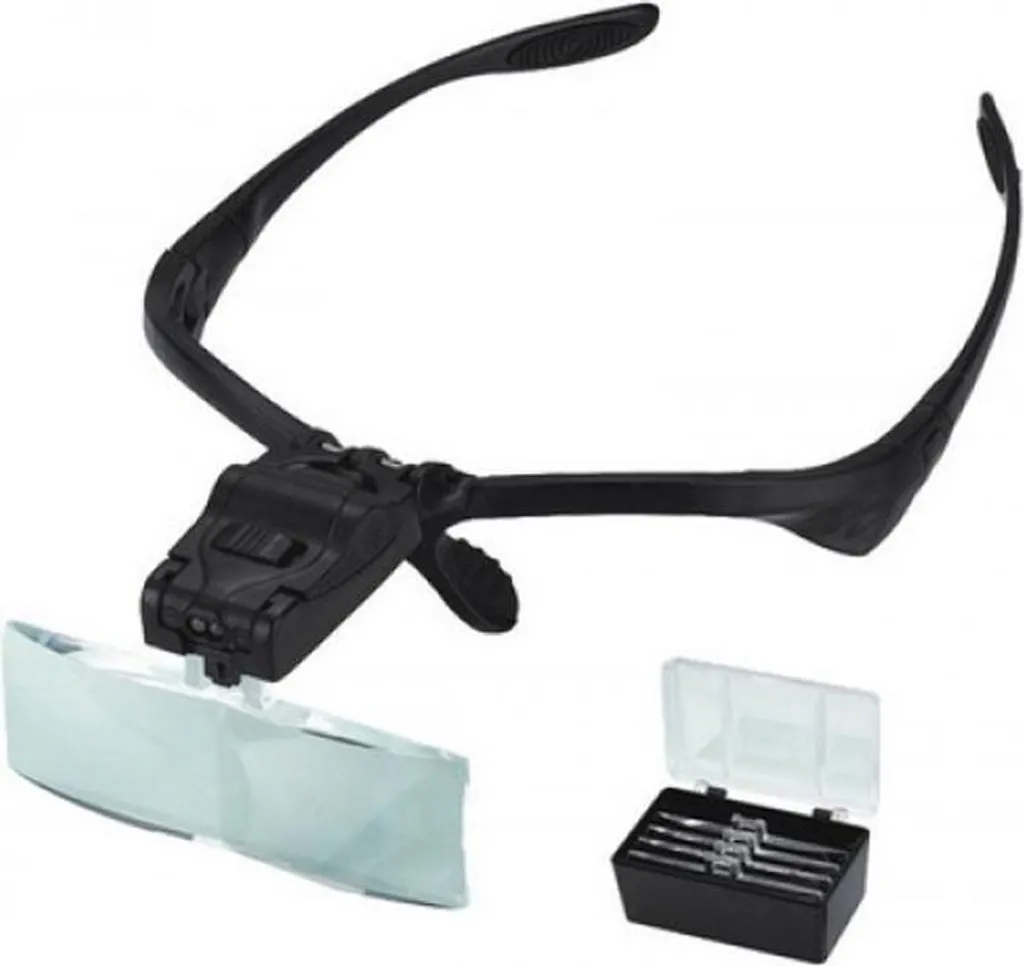 Loupe Frontale Bergeon 8909 LED pour Travaux de Réparation et Couture