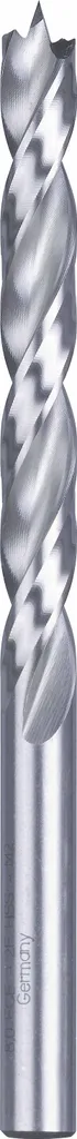Mèche à bois 5mm haute résistance HSS KWB avec pointe de centrage pro