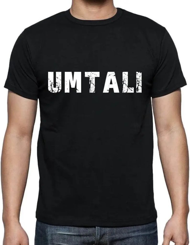 Herren Grafik T-Shirt Umtali Öko-Verantwortlich Vintage Jahrgang Kurzarm Lustige Druck Geburtstag Geschenk Mann