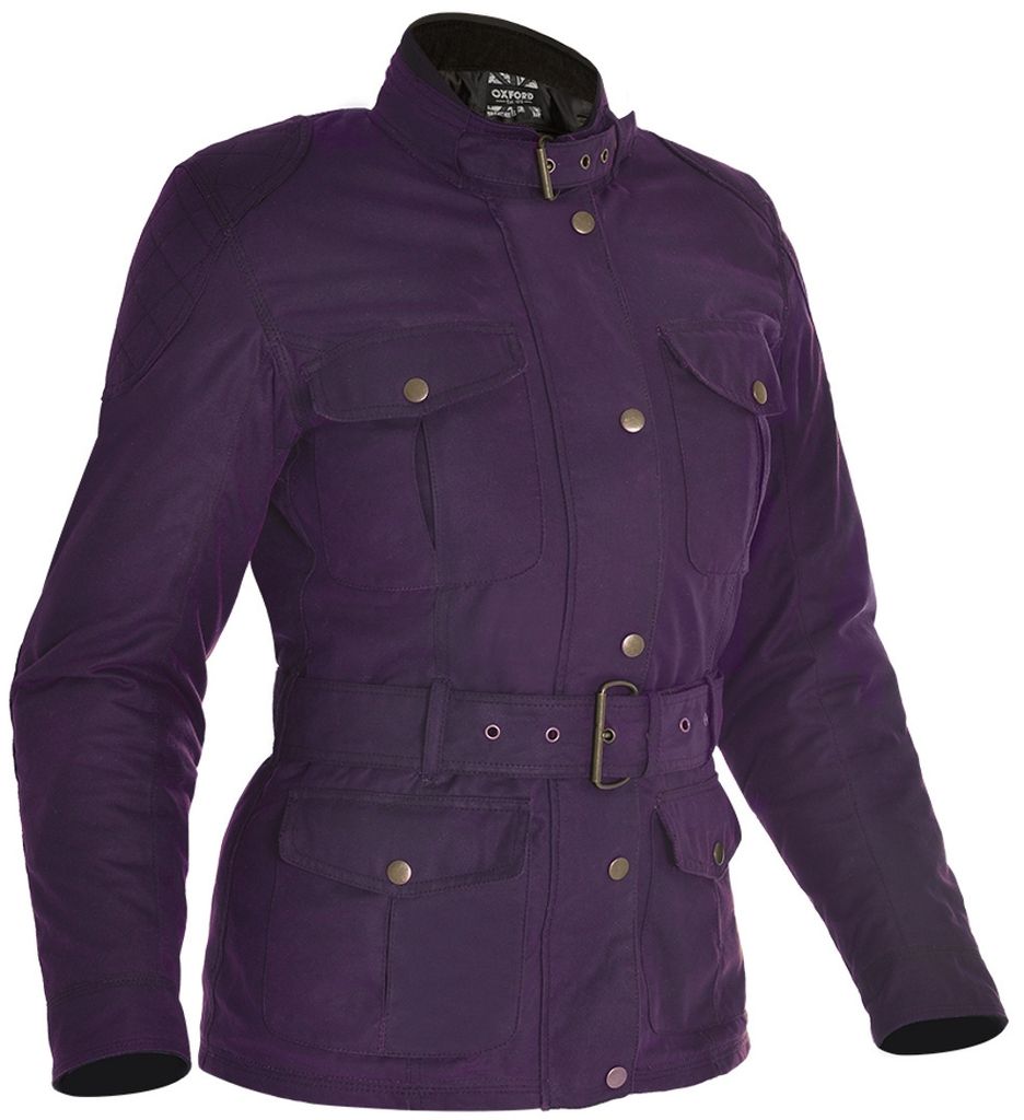 Oxford Bradwell Damen Motorrad Textiljacke Farbe: Violett, Grösse: XS
