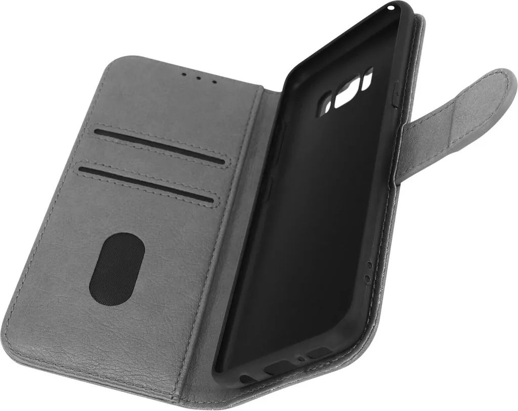 Cover Stand Samsung S8 Grigia | Protezione Anti-Urti e Supporto Video