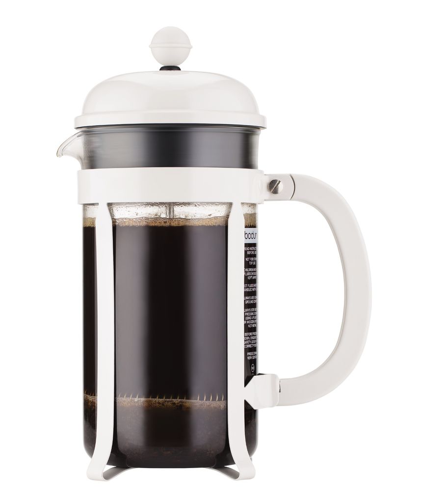 Bodum Kaffeebereiter Chambord Weiß 1 Liter