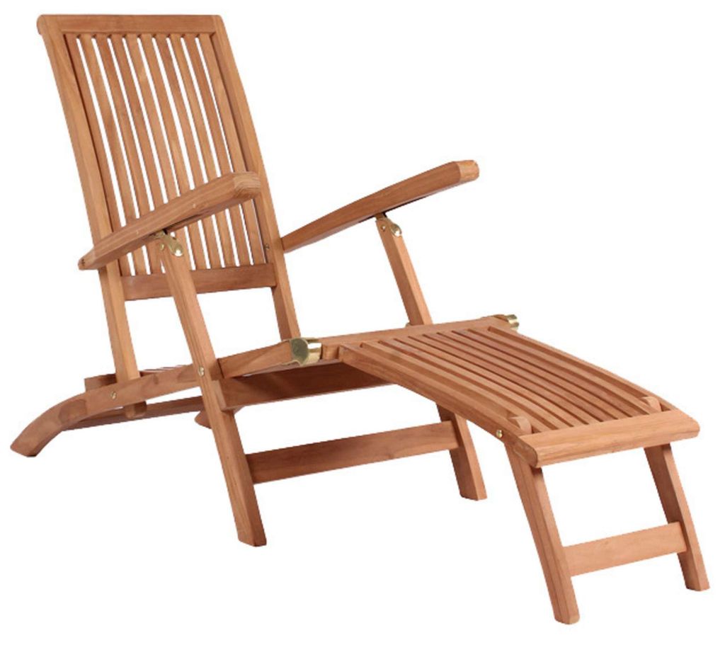 Gartenliege Yacht aus Teakholz, 1.7m B, 0.93m H, 0.6m T, Produktbild 