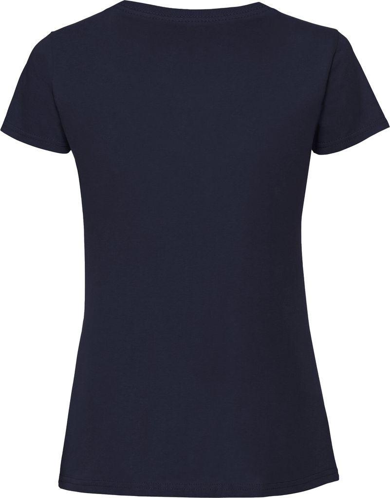 Fruit Of The Damen T-Shirt, enganliegend RW5975 (S) (Dunkles Marineblau)