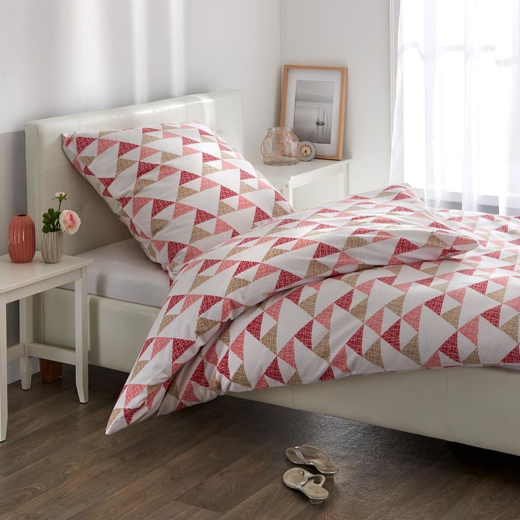 Traumschlaf Frottee Bettwäsche Christin 135x200 cm + 80x80 cm