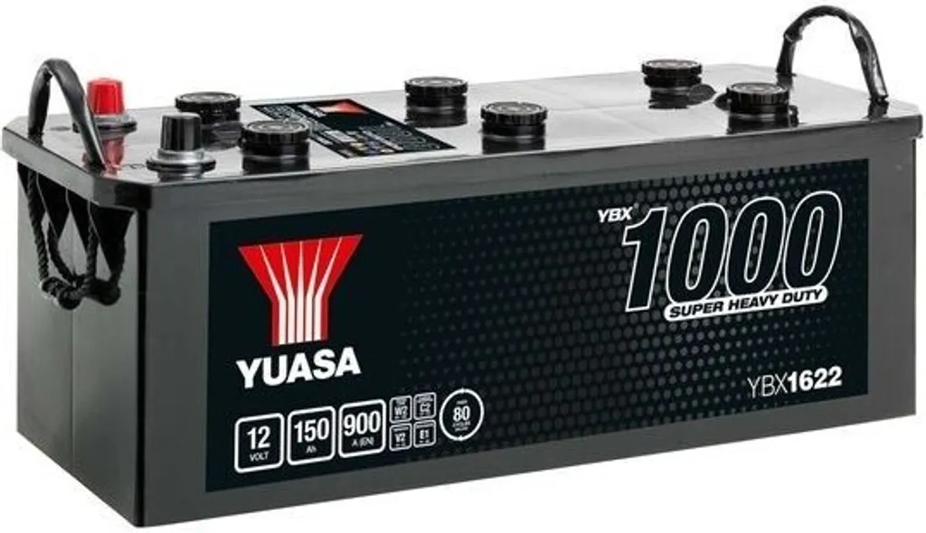 YUASA YBX1622 Batterie de démarrage pour Tracteurs et Engins Agricoles
