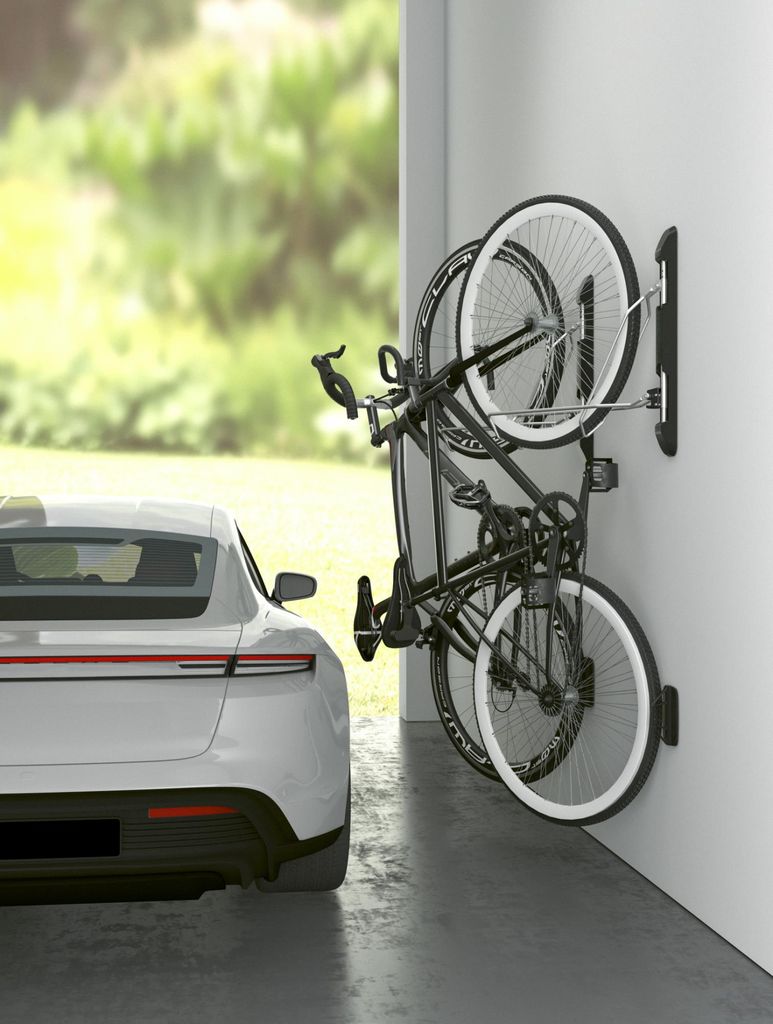 Fahrradhalterung Wand platzsparend bis 2,1 Zoll