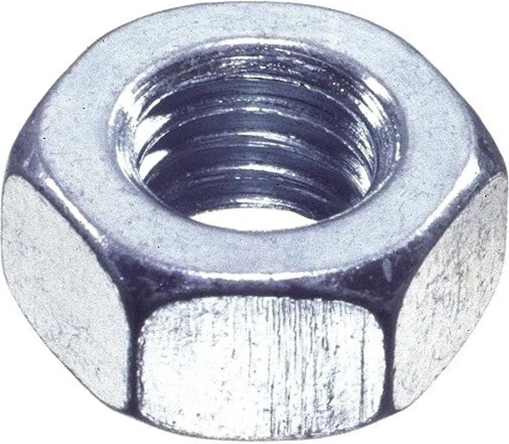 Dresselhaus écrous hexagonaux cl.8 M7 en acier zingué pour fixation