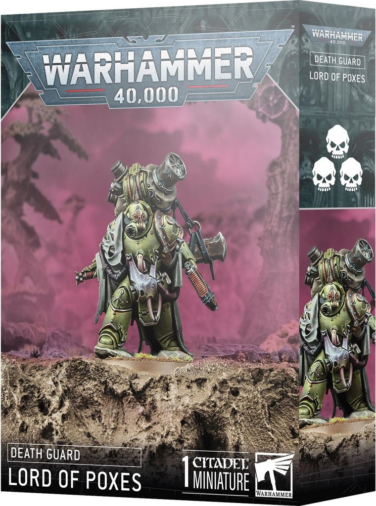Warhammer 40.000 Death Guard Lord of Poxes Produktbild 