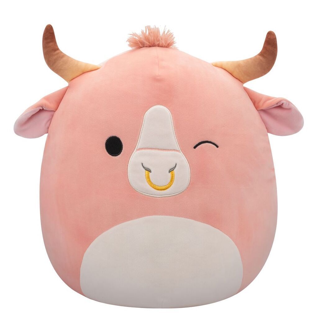 Squishmallows Plüschfigur Peach Brahma Bull Howland 40 cm Immagine del prodotto 