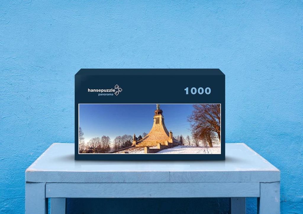 hansepuzzle 44026 - Denkmal Puzzle, 1050 Teile, Reisen, 60,0 x 46,0cm mit hochwertiger Aufbewahrung, Kartonbox und wiederverschließbarem Beutel