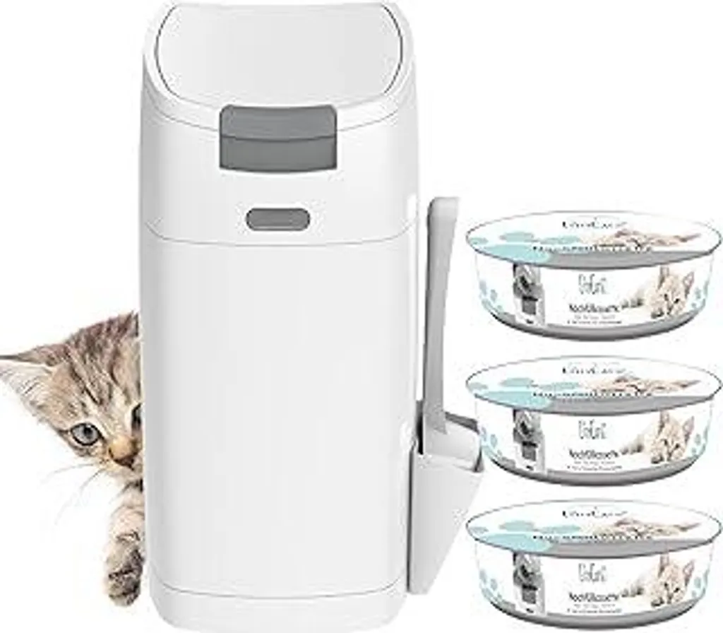 Littycat Sistema Smaltimento Lettiera - Tecnologia Anti-Odore Magnetica