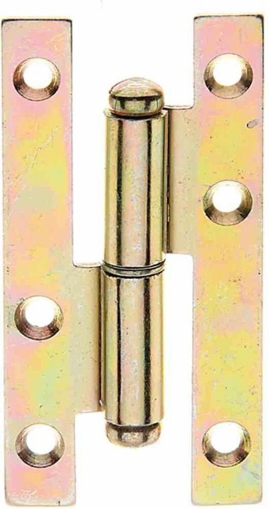 Aushebescharnier rechts 95 x 45 mm Produktbild 