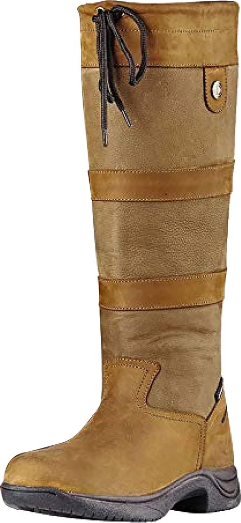 Dublin Unisex Lederstiefel River III WB861 (37 EU X-Weit) (Dunkelbraun)