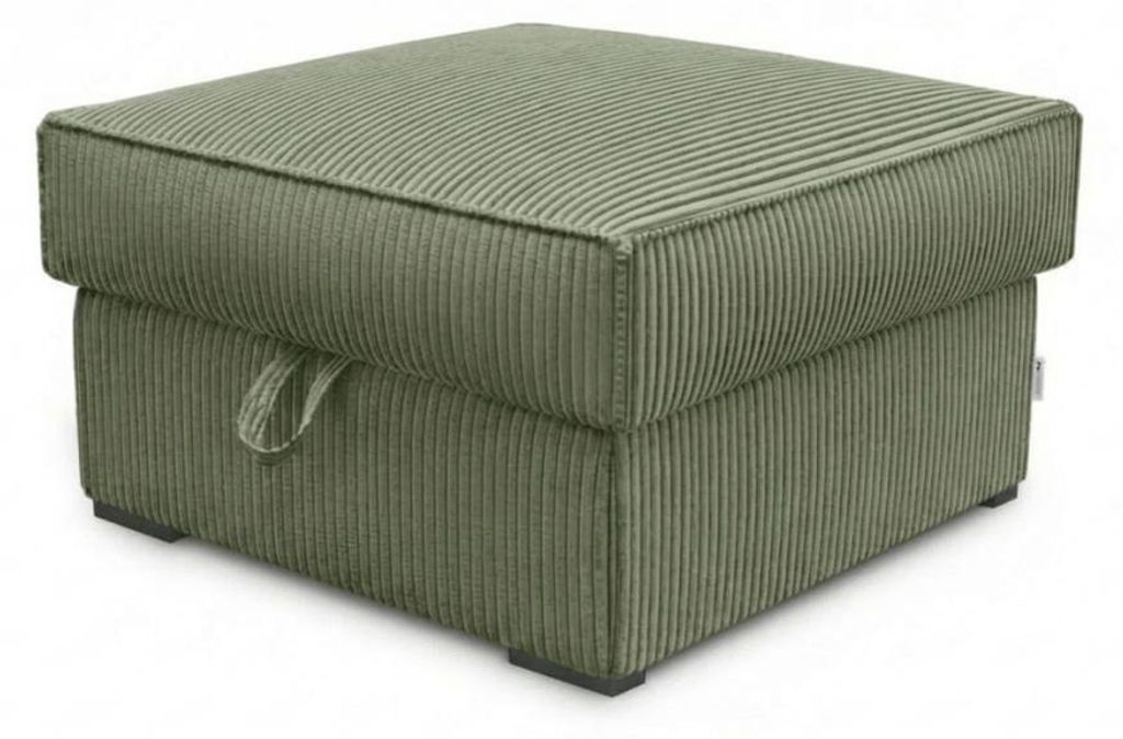 Taburet SMART COSARO s úložným priestorom 65x65, mentolový Obrázok produktu 