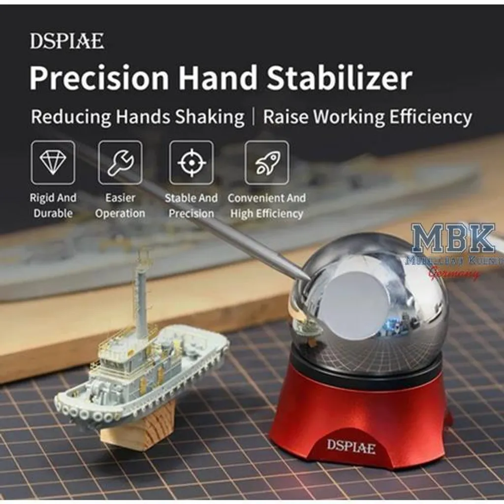 Support de main pour peinture de figurine et modélisme DSPIAE AT-HS