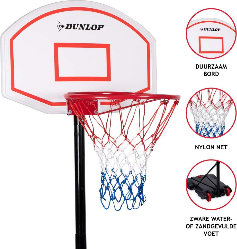 Dunlop Basketballkorb mit Ständer - Basketballkörbe - Produktbild 11