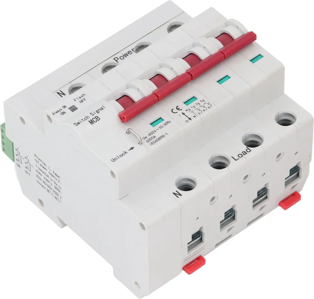Disjoncteur pour installations extérieures et spectacles 4 pôles 400V - 7