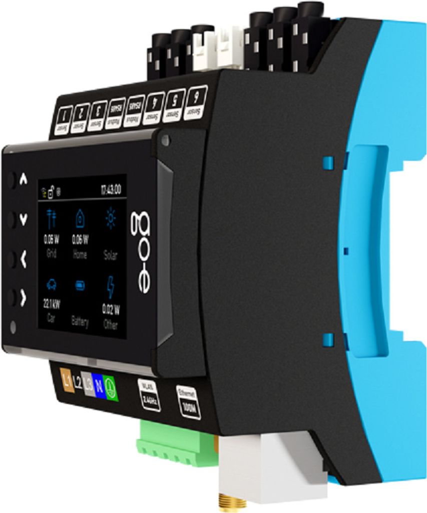 go-e CH-30-01, Przełącznik sterownika, Czarny, 230 V, 230 - Zdjęcie produktu 