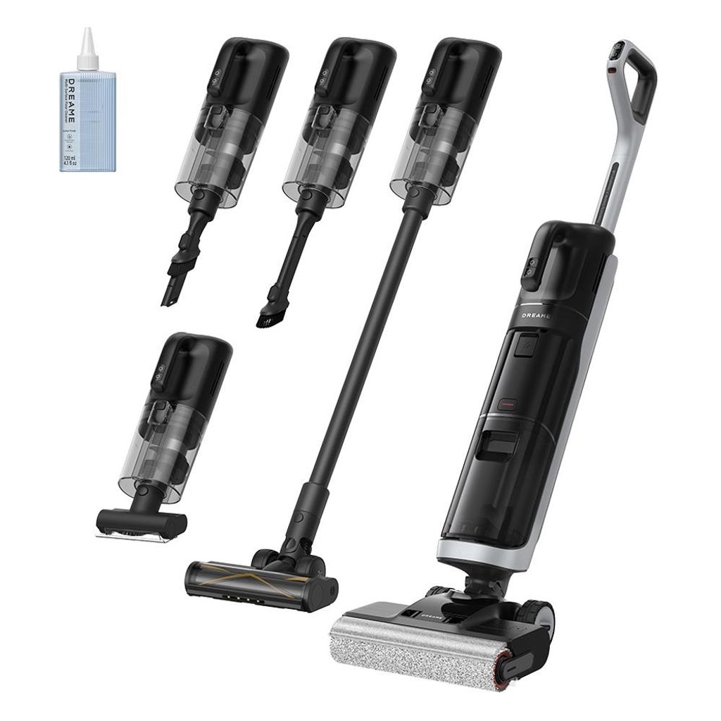 Dreame H14 Dual Nass- und Trockensauger, 5-in-1,180° Liegeposition, 18000 Pa Saugleistung,60 °C heißes Wasser,Reinigung mit zwei Kanten,App-Steu...