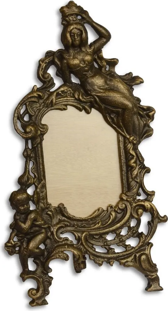 Cornice Vintage Barocca Casa Padrino Ottone e Ghisa | Pezzo da Collezione