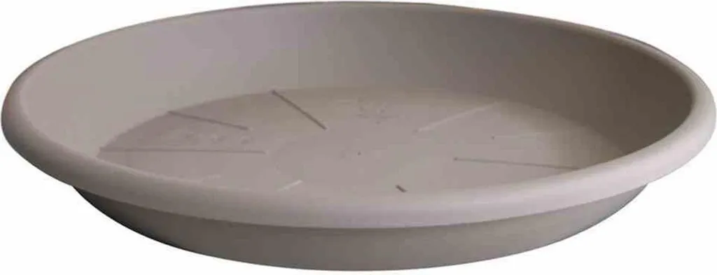 Soucoupe pour pot de fleurs 22 cm MEDEA Taupe adaptable aux bacs MITU PAC