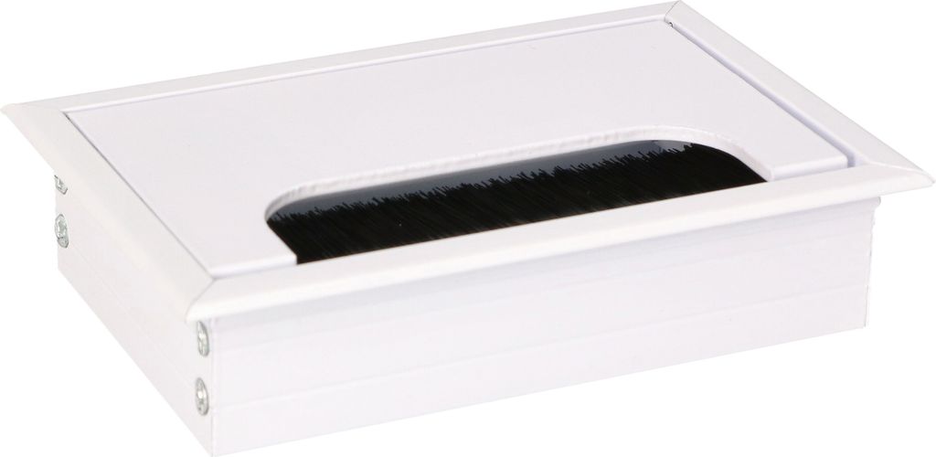 KOTARBAU® Hliníková kabelová průchodka 120x80mm pro nábytek Obrázek produktu 