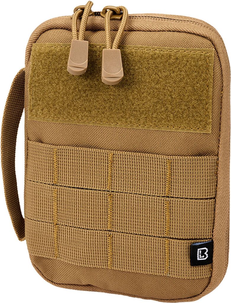 Brandit Messerbeutel camel 12x8x2 cm mit MOLLE-System und Fächern