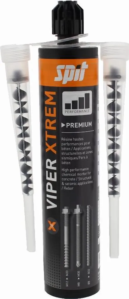 Cartouche Scellement Spit Viper Xtrem 410 ml 060189 pour Pose de Stores