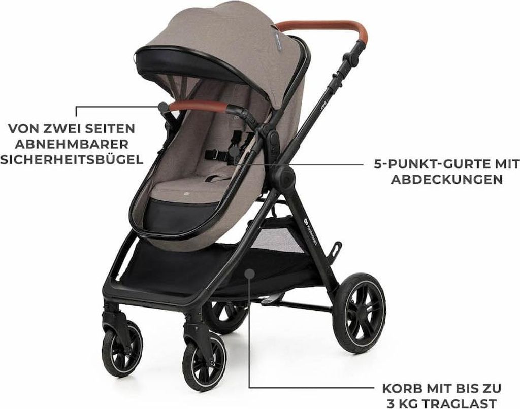 Kinderkraft Kinderwagen 3in1 Esme Pro / Kombikinderwagen,
