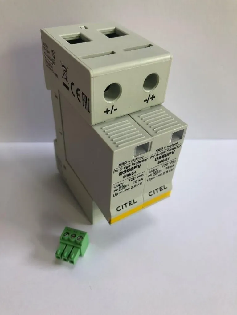 Parafoudre 15/40KA DS50PVS-600/51 avec modules débrochables type 2