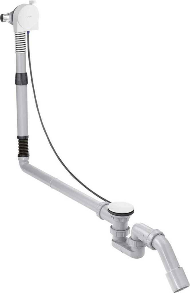 hansgrohe Komplettset Exafill S Wanneneinlauf, Ab-/Überlaufgarnitur, m.-we