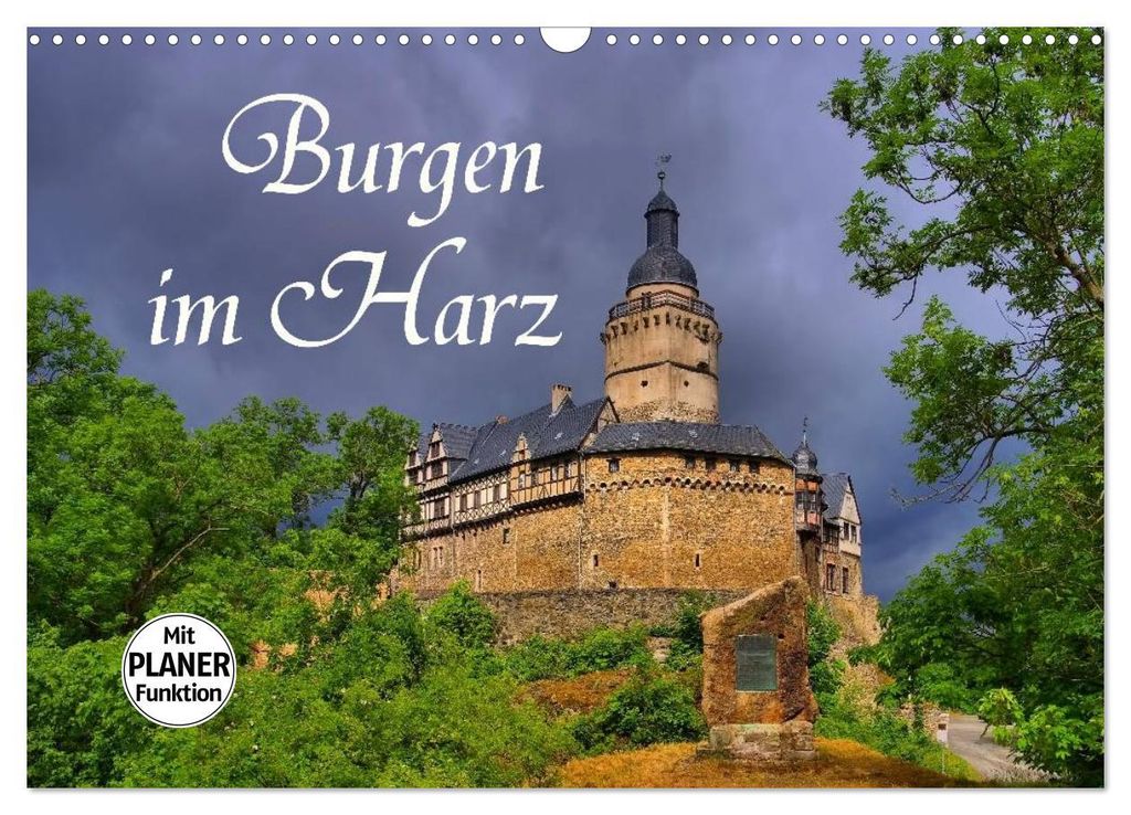 Burgen im Harz (Wandkalender 2027 DIN A3 quer), CALVENDO Monatskalender