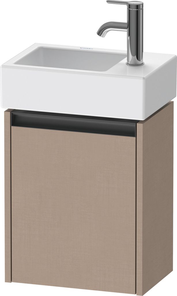 Duravit Ketho.2 Wastafelonderkast 36,4x23,8x44 cm Mat Linnen