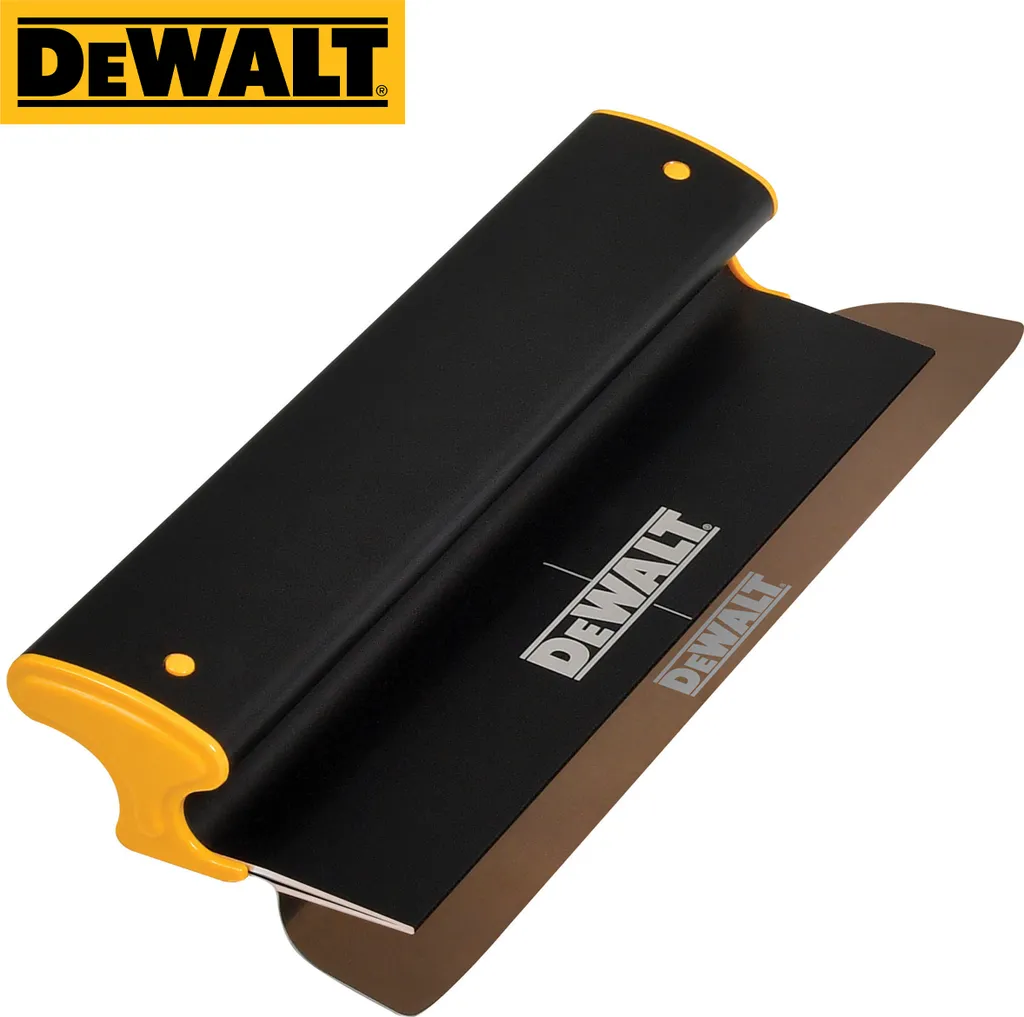 Lissage sans traces avec la spatule DEWALT 356mm 2-914 poignée confort