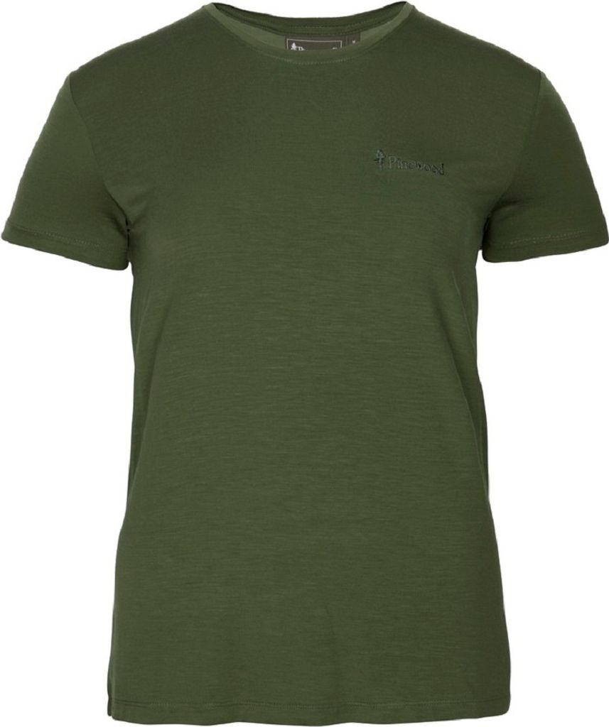Pinewood 3324 Active Fast-Dry T-Shirt Damen Pine Green Produktbild 