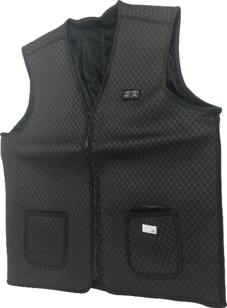 Gilet Chauffant Homme Femme USB Lavable 3 Niveaux Chaleur - Vêtement Chauffant Hiver Noir