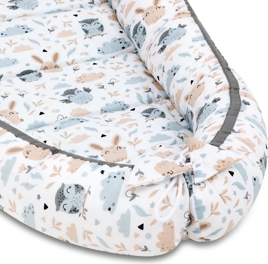 JUKKI® BabyNestchen XXL 120x65cm bis zu 18 Monaten  2seitig Produktbild 6